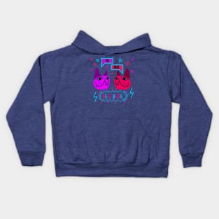 Fuzzy Cats Best Bros Kids Hoodie